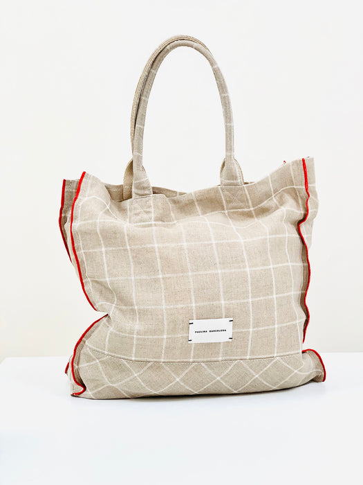 Maxi Tartan bag (Sahara)