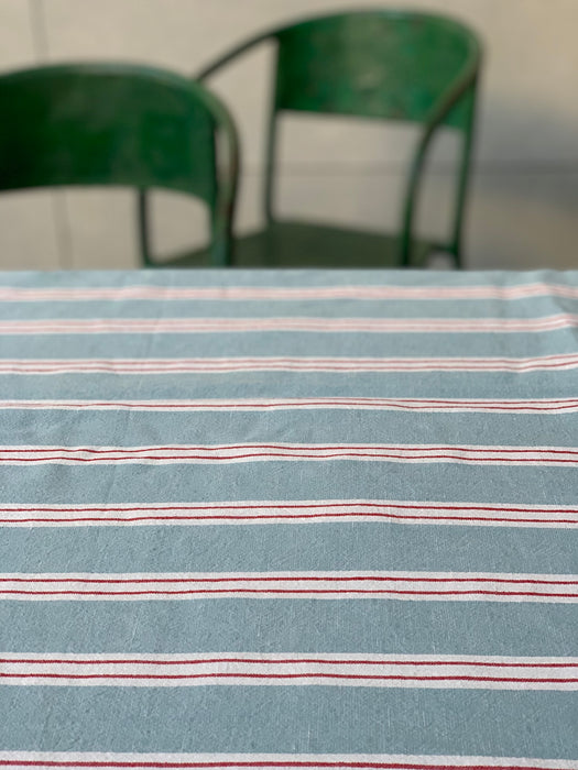 Picnic Tablecloth (Red Stripes)